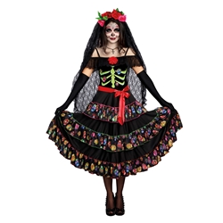 Lady of the Dead Adult Costume