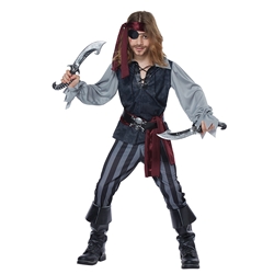 Sea Scoundrel Kids Costume