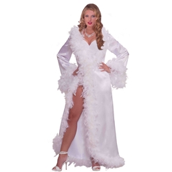 Vintage Hollywood Satin Robe | The Costumer