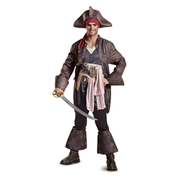 Captain Jack Deluxe Adult Costume