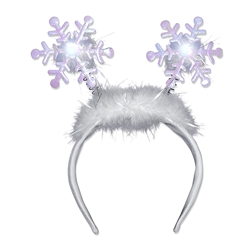 LED Snowflake Headband