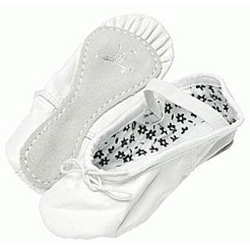 White Daisy Ballet Slippers 205T/205X - Toddler/Infant