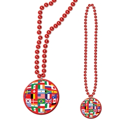 International Flag Beads