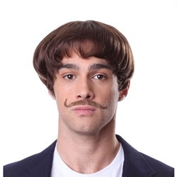 Economy Human Hair Debonair Mustache