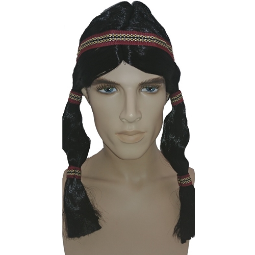 Native American Banded Wig