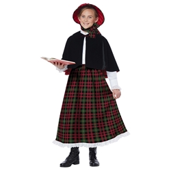 Holiday Caroler Girl Kids Costume