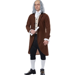 Benjamin Franklin / Colonial Man Adult Costume