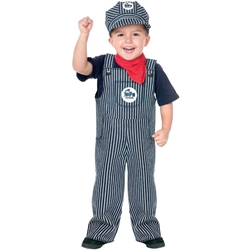 Train Engineer Toddler Costume