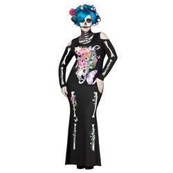 Beautiful Bones Adult Plus Size Costume