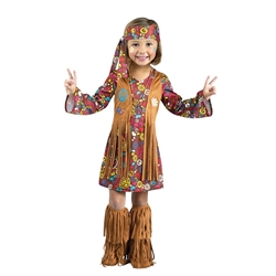 Peace and Love Hippie Toddler Costume