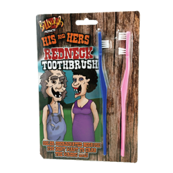 His & Hers Redneck Toothbrush Set