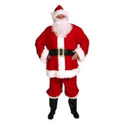 Complete Santa Suit Classic 10 Piece Set