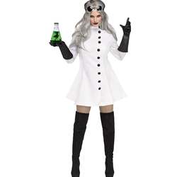 Mad Scientist Woman Adult Costume