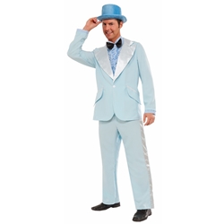 Blue Tuxedo Adult Costume