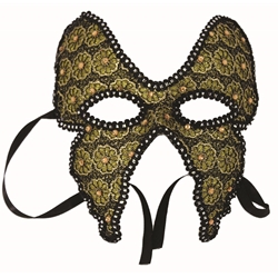 Gold Butterfly Mask