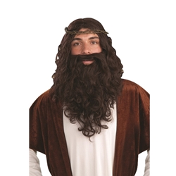Biblical Jesus Wig and Beard Set