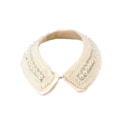 Pearl Fabric Collar