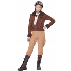 Amelia Earhart / Aviator Child Costume