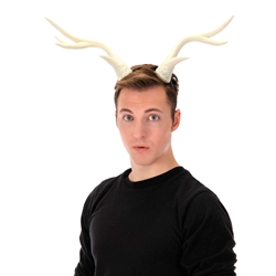 Light-Up Deer Antlers White LumenHorns