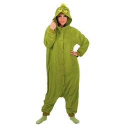 Grinch Adult Onesie The Costumer
