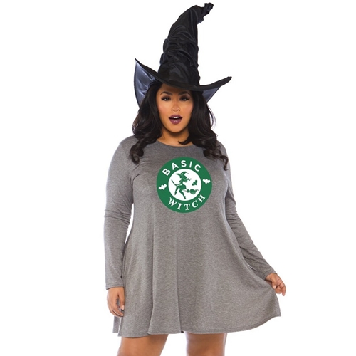 Basic Witch Sexy Adult Plus Size Costume