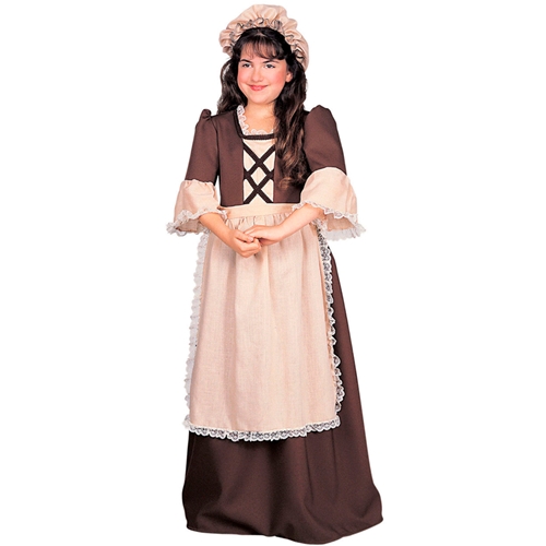 Colonial Girl Kids Costume