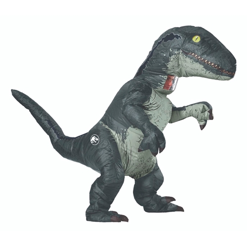 Jurassic World Inflatable Raptor Adult Costume