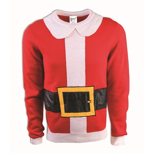 Santa Suit Sweater Adult Costume