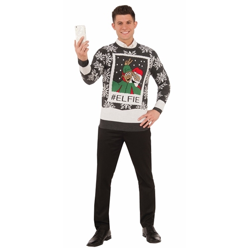Elfie Sweater Adult Costume