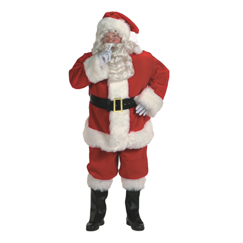 Professional Plush Santa Suit