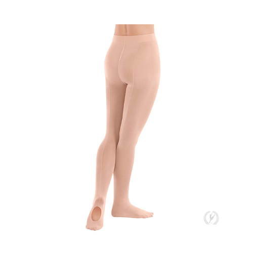 Convertible Mock Back Seam Dance Tights