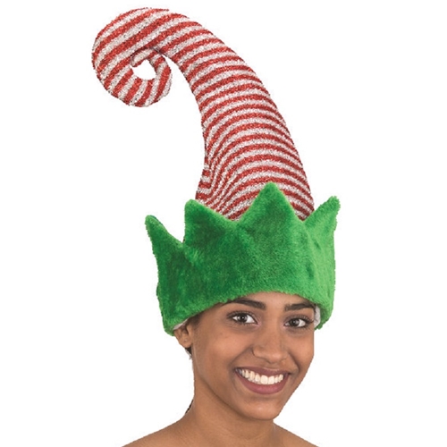 Striped Elf Hat