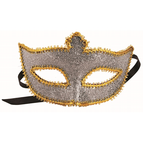 Glitter Half Mask - Assorted Colors