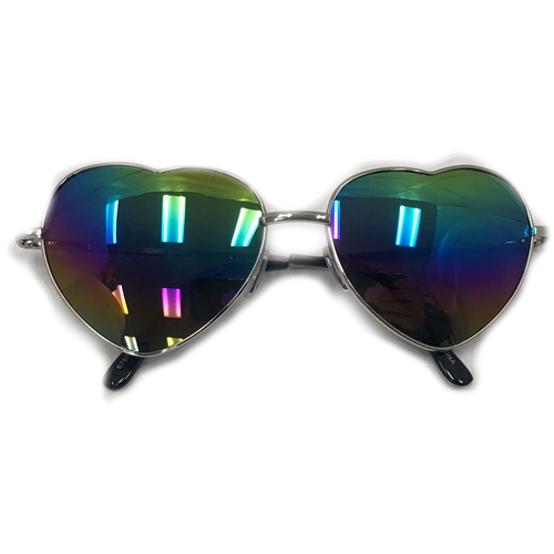 Rainbow Heart Glasses