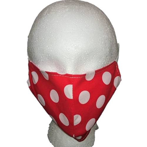 Polka Dot Face Mask Adult, Youth or Toddler