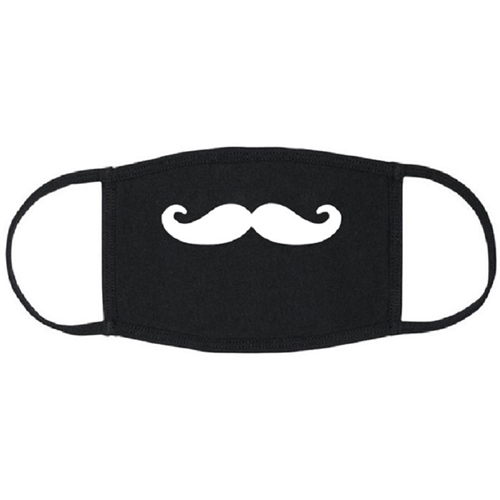 Mustache Face Mask Adult