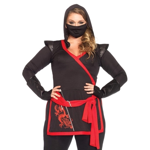 Ninja Assassin Plus Size Adult Costume