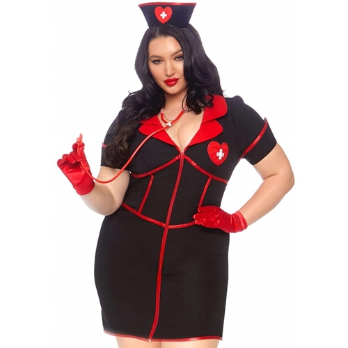 Bedside Babe Sexy Plus Size Adult Costume