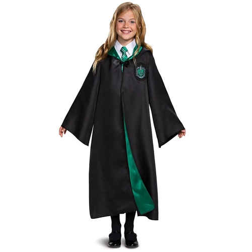 Slytherin Robe Deluxe Kids Costume