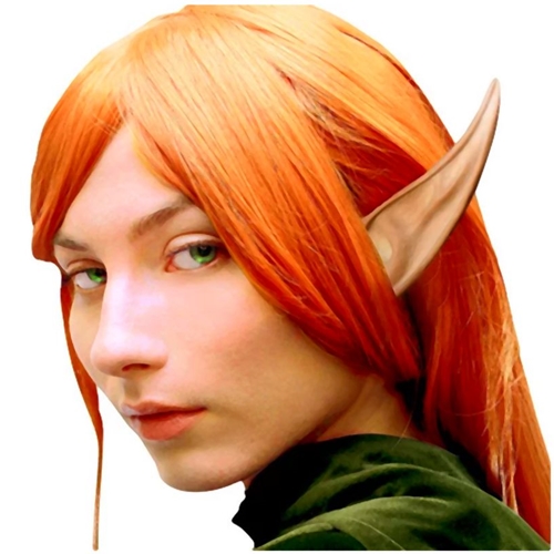 Large Elf Ears Prosthetic Application