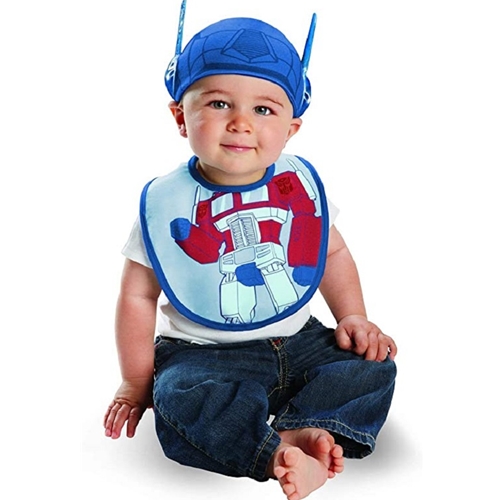 Transformers Bib and Hat