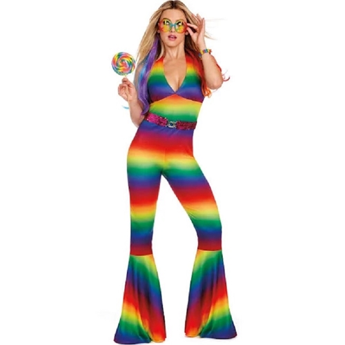 Rainbow Woman Adult Costume