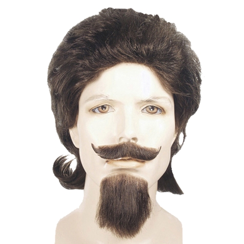 Buffalo Bill Set  Includes Wig Beard Moustache