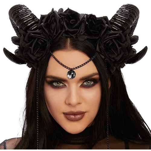 Mystical Rams Horns Headpiece