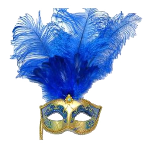 Venetian Mask with Stick