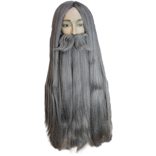 Wizard Wig and Beard Set