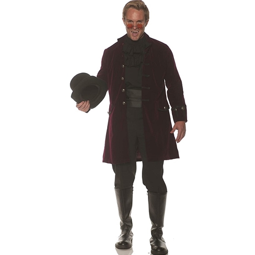 Burgundy Frock Coat