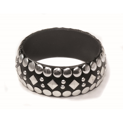 Punk Rock Studded Bangle