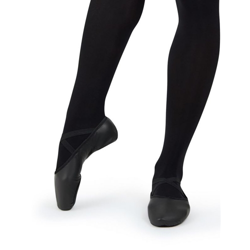 Adult Juliet Leather Ballet Slippers Black- Capezio® 2027A