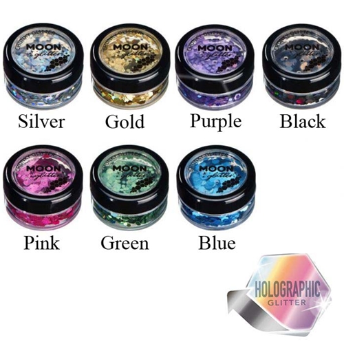 Chunky Holographic Body Glitter- Moon Creations ™